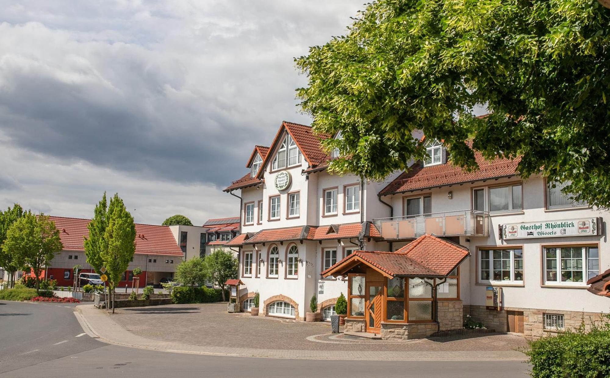 Landhaus Rhoenblick Hotel Kuenzell Buitenkant foto